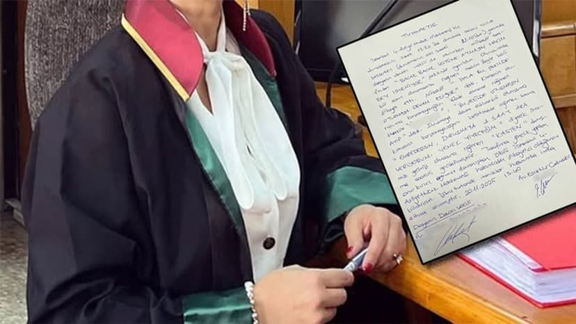 Hakimden avukata 'bacak bacak üstüne atmayın' uyarısı