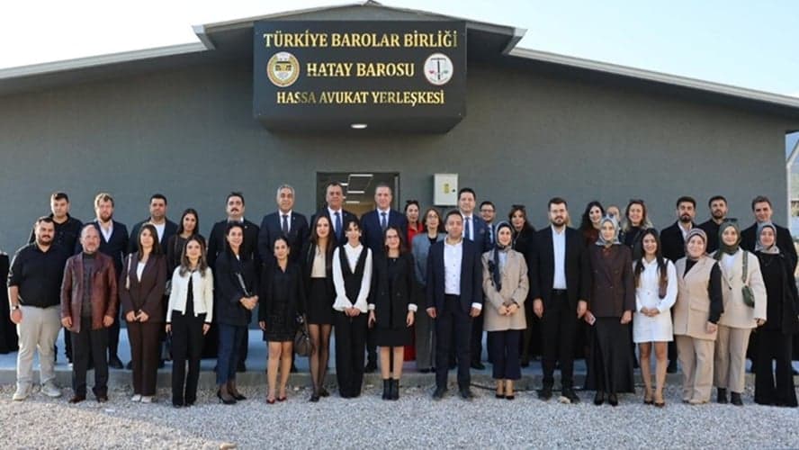 Hatay Barosu Hassa Avukat Yerleşkesi açıldı