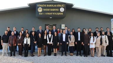 Hatay Barosu Hassa Avukat Yerleşkesi açıldı