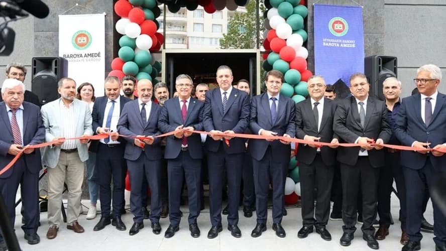 TBB, Diyarbakır Barosu Av. Tahir Elçi hizmet binasının açılışına katıldı
