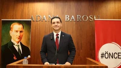 Adana Baro Başkanlığına Volkan Böke yeniden seçildi