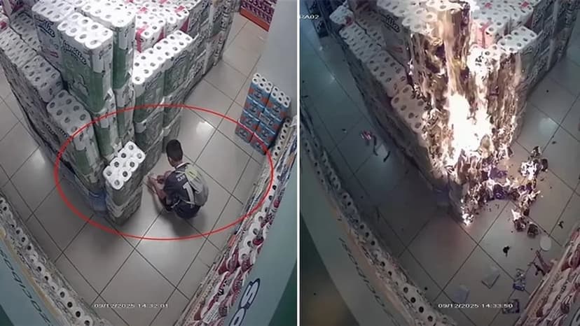 Marketteki kağıt havluları tutuşturmuştu... 10 yaşındaki çocuk devlet korumasına alındı