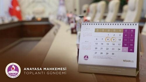 AYM'nin bu haftaki gündemi belli oldu