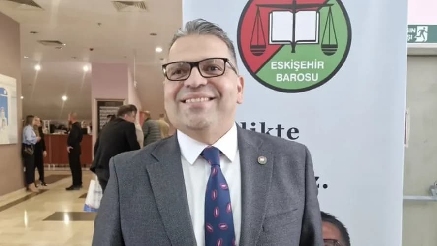 Eskişehir Barosu'nda Barış Günaydın yeniden başkan seçildi