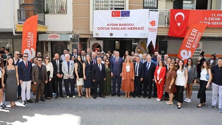 AYDIN ÇOCUK HAKLARI MERKEZİ TÖRENLE HİZMETE GİRDİ