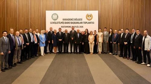 Karadeniz Bölgesi Genişletilmiş Baro Başkanları Toplantısı Kastamonu'da gerçekleştirildi