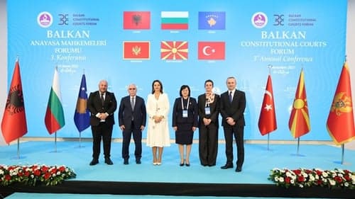 Balkan Anayasa Mahkemeleri Forumu Tüzüğü’nün kabulüne ilişkin “Antalya Deklarasyonu” imzalandı