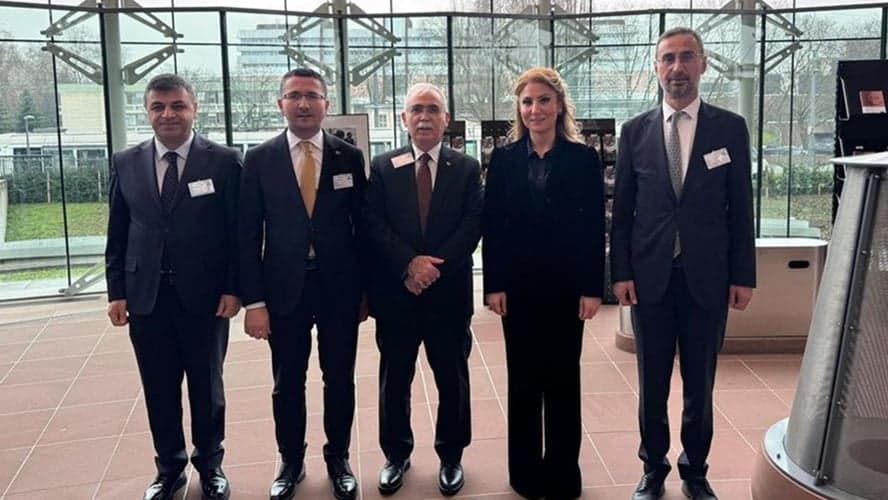 AYM Başkan Kadir Özkaya, Avrupa İnsan Hakları Mahkemesi adli yıl açılış programına katıldı