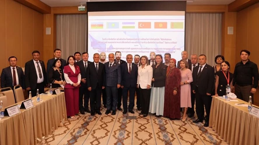 TBB Genel Sekreteri Ekmekçi, Özbekistan’da Türk Dünyası Hukukçularıyla Buluştu