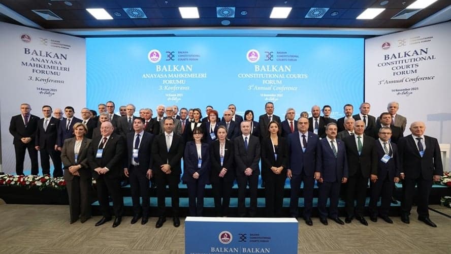 Balkan Anayasa Mahkemeleri Forumu 3. Konferansı Antalya’da gerçekleştirildi