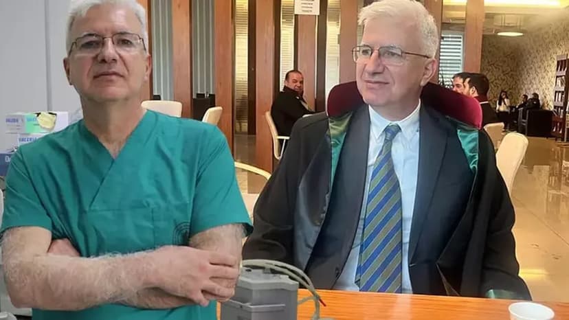 34 yıllık cerrah artık avukat!