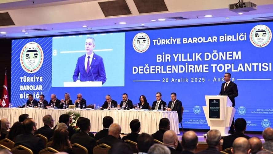 Türkiye Barolar Birliği bir yıllık dönem değerlendirme toplantısı yapıldı