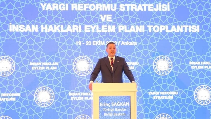 TBB Başkanı Sağkan: &#039;Hukuk eğitimimiz can çekişiyor&#039;