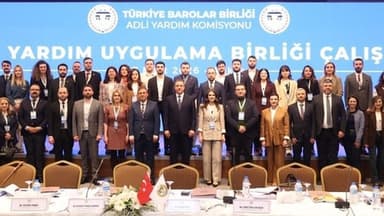 ADLİ YARDIM UYGULAMA BİRLİĞİ ÇALIŞTAYI TBB’DE YAPILDI
