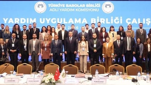 ADLİ YARDIM UYGULAMA BİRLİĞİ ÇALIŞTAYI TBB’DE YAPILDI