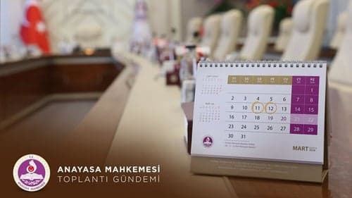 Anayasa Mahkemesi'nin bu haftaki Bölümler gündemi