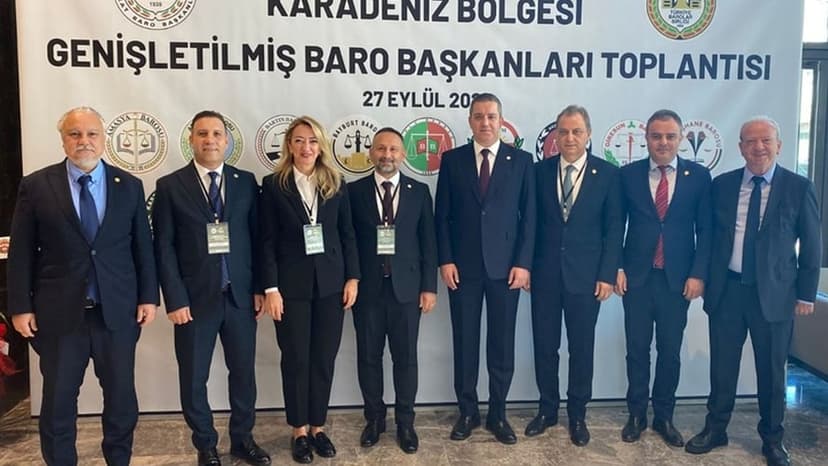 Karadeniz Bölge Baro Başkanları Toplantısı TBB Başkanı ve Yönetim Kurulu’nun katılımıyla Tokat’ta yapıldı