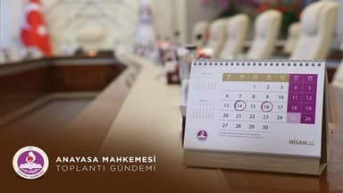 AYM'nin bu haftaki Genel Kurul gündemi belli oldu