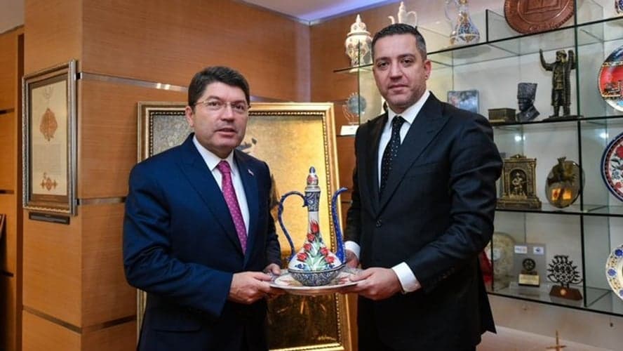 Adalet Bakanı Yılmaz Tunç&#039;tan Türkiye Barolar Birliği&#039;ne ziyaret