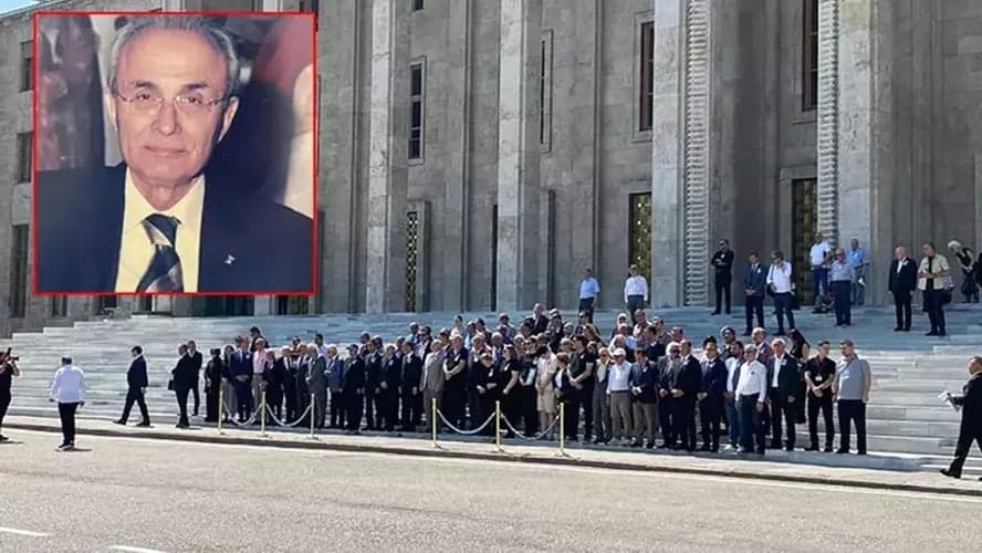 Cumhuriyet Senatosu üyesi Metin Somuncu için TBMM&#039;de tören