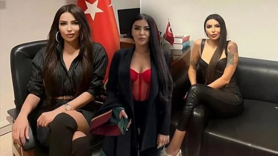 Avukatın adliyede verdiği pozlar tepki çekti