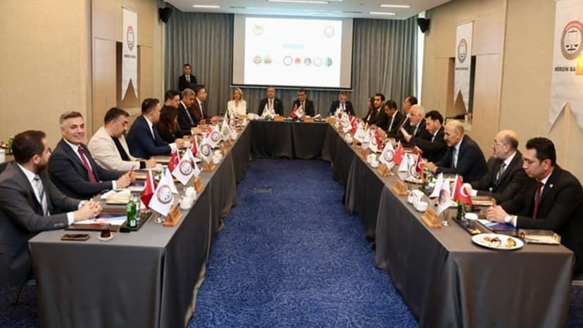 Akdeniz Bölge Baro Başkanları toplantısı Mersin’de yapıldı